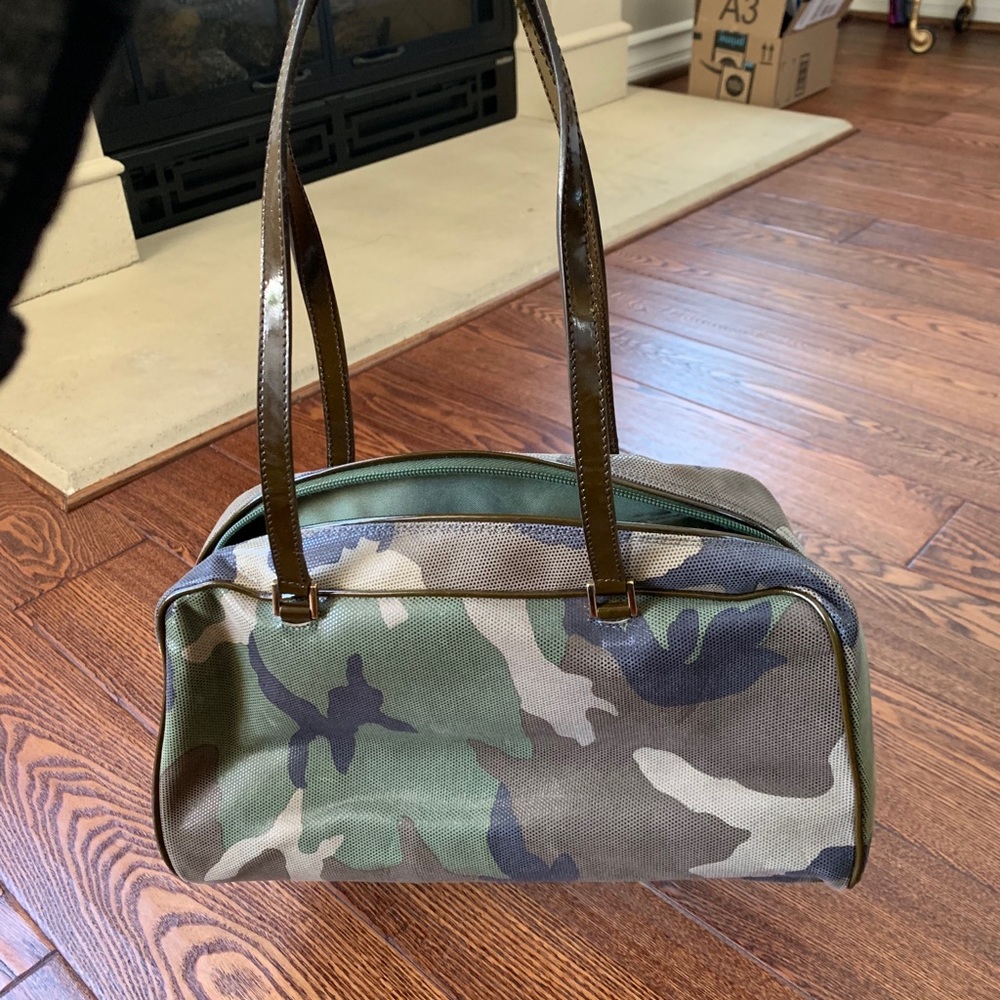 Christian Dior Vintage Camo Bag